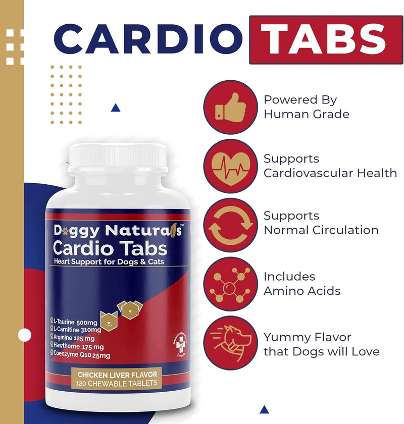 cardio-tabs-heart-support-supplement-for-dogs---aids-cardio-support-and-cardio-strength-supplement-for-dog-l-taurine-l-carnitine-hawthorn-l-arginine-coenzyme-q10---made-in-usa---120-tablet-3