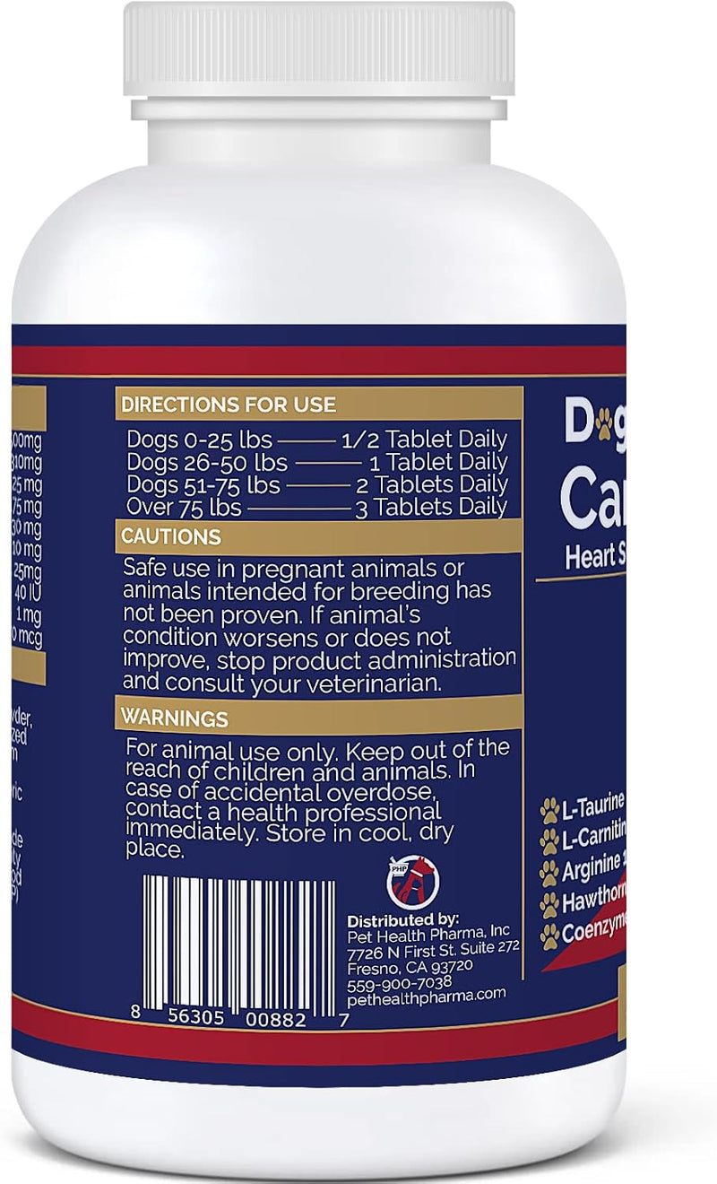 cardio-tabs-heart-support-supplement-for-dogs---aids-cardio-support-and-cardio-strength-supplement-for-dog-l-taurine-l-carnitine-hawthorn-l-arginine-coenzyme-q10---made-in-usa---120-tablet-5