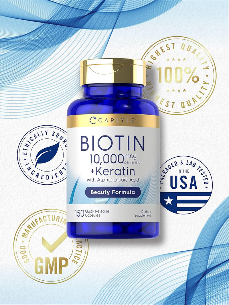 carlyle-biotin-10000mcg-150-capsules-beauty-formula-with-keratin-non-gmo-gluten-free-supplement-5