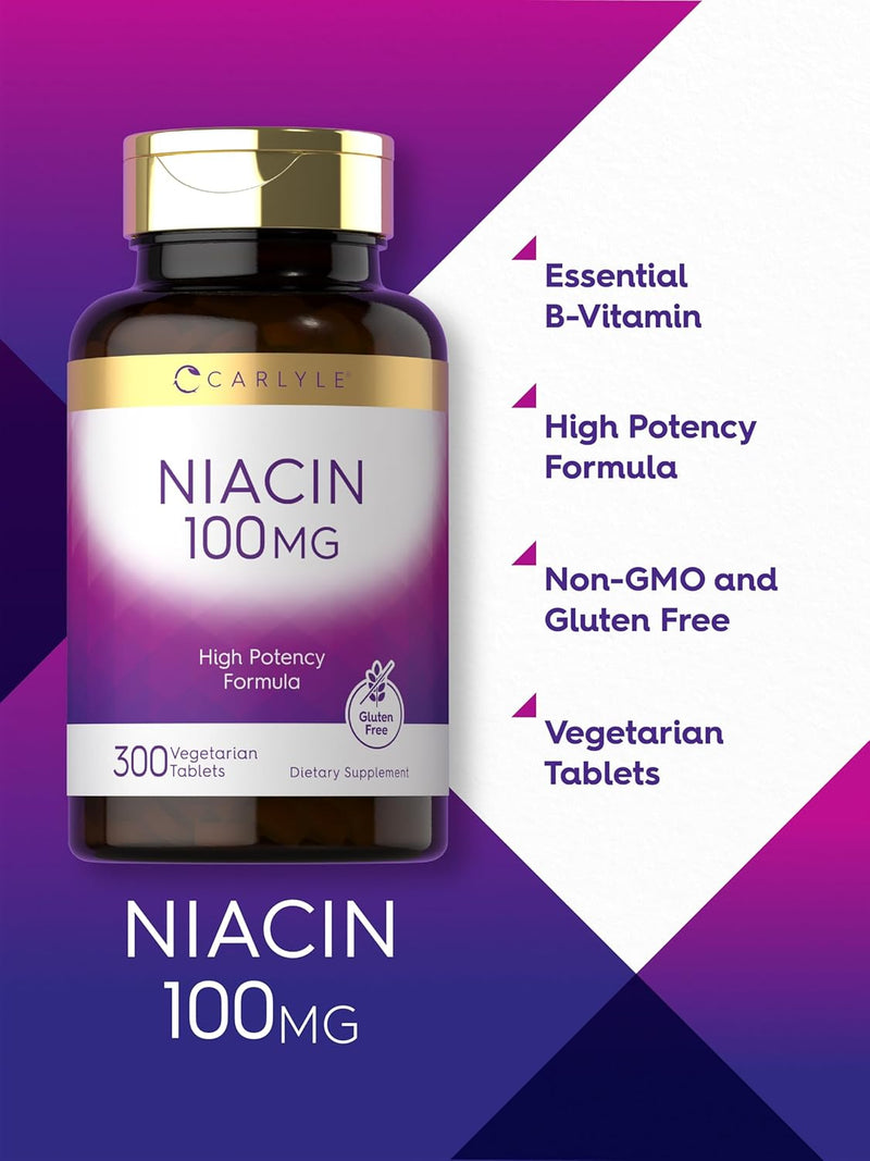 carlyle-niacin-100mg-300-vegetarian-tablets-non-gmo-gluten-free-high-potency-formula-4