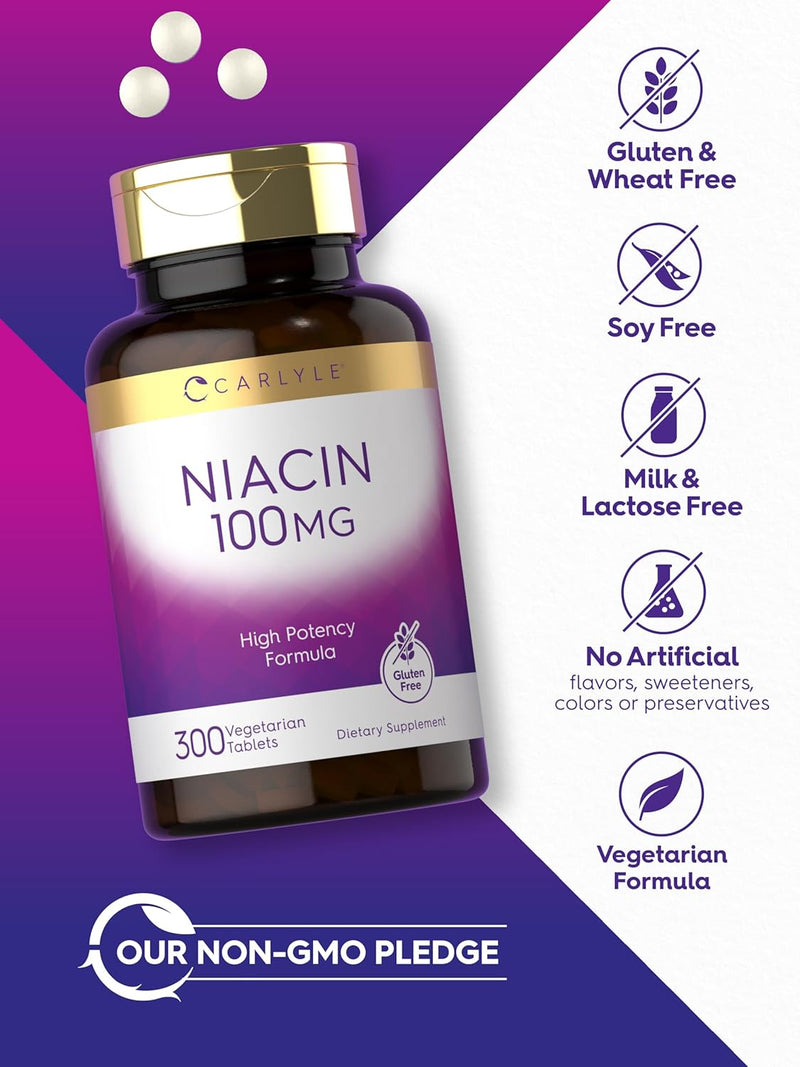 carlyle-niacin-100mg-300-vegetarian-tablets-non-gmo-gluten-free-high-potency-formula-5