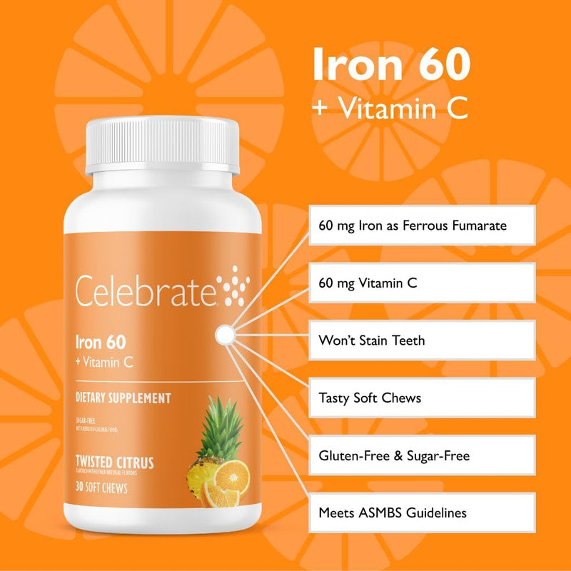 celebrate-vitamins-iron-supplement-with-60mg-iron-vitamin-c-citrus-chewables-for-bariatric-patients-gastric-bypass-sleeve-gastrectomy-support-30-tablets-for-post-surgery-2