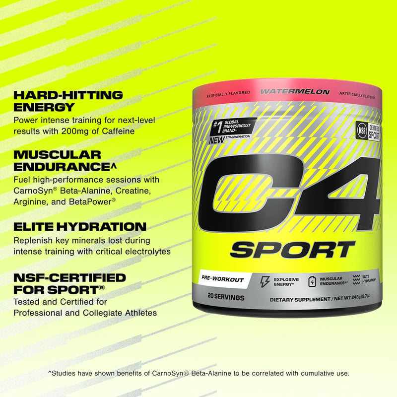 cellucor-c4-sport-pre-workout-powder---nsf-certified-for-sport---elite-hydration---200mg-caffeine-creatine-beta-alanine---electrolytes-and-energy-supplement---watermelon-20-servings-2