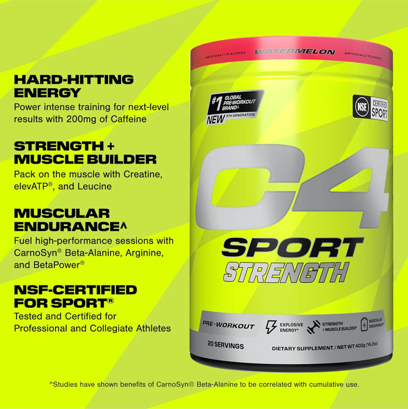 cellucor-c4-sport-strength-pre-workout-powder---nsf-certified-for-sport---beta-alanine-creatine-200mg-caffeine---sugar-free-energy-supplement-for-men-women---watermelon-20-servings-2