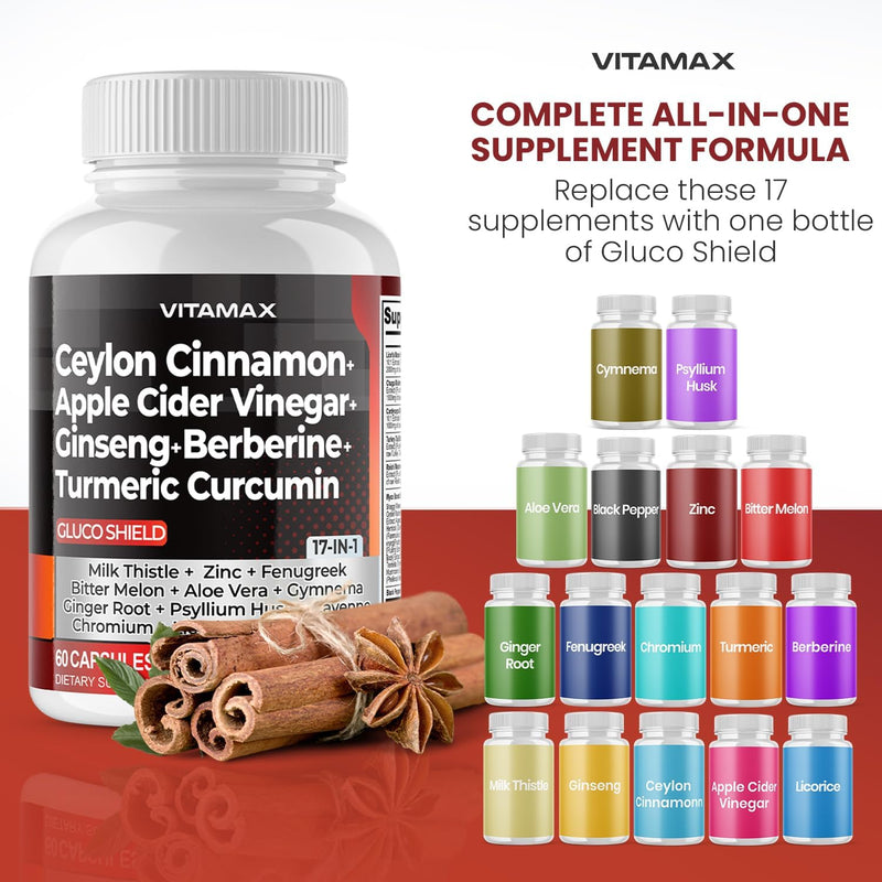 ceylon-cinnamon-apple-cider-vinegar-turmeric---gluco-health-support---panax-ginseng-berberine-bitter-melon-milk-thistle-fenugreek---non-gmo-made-in-usa-60ct-4