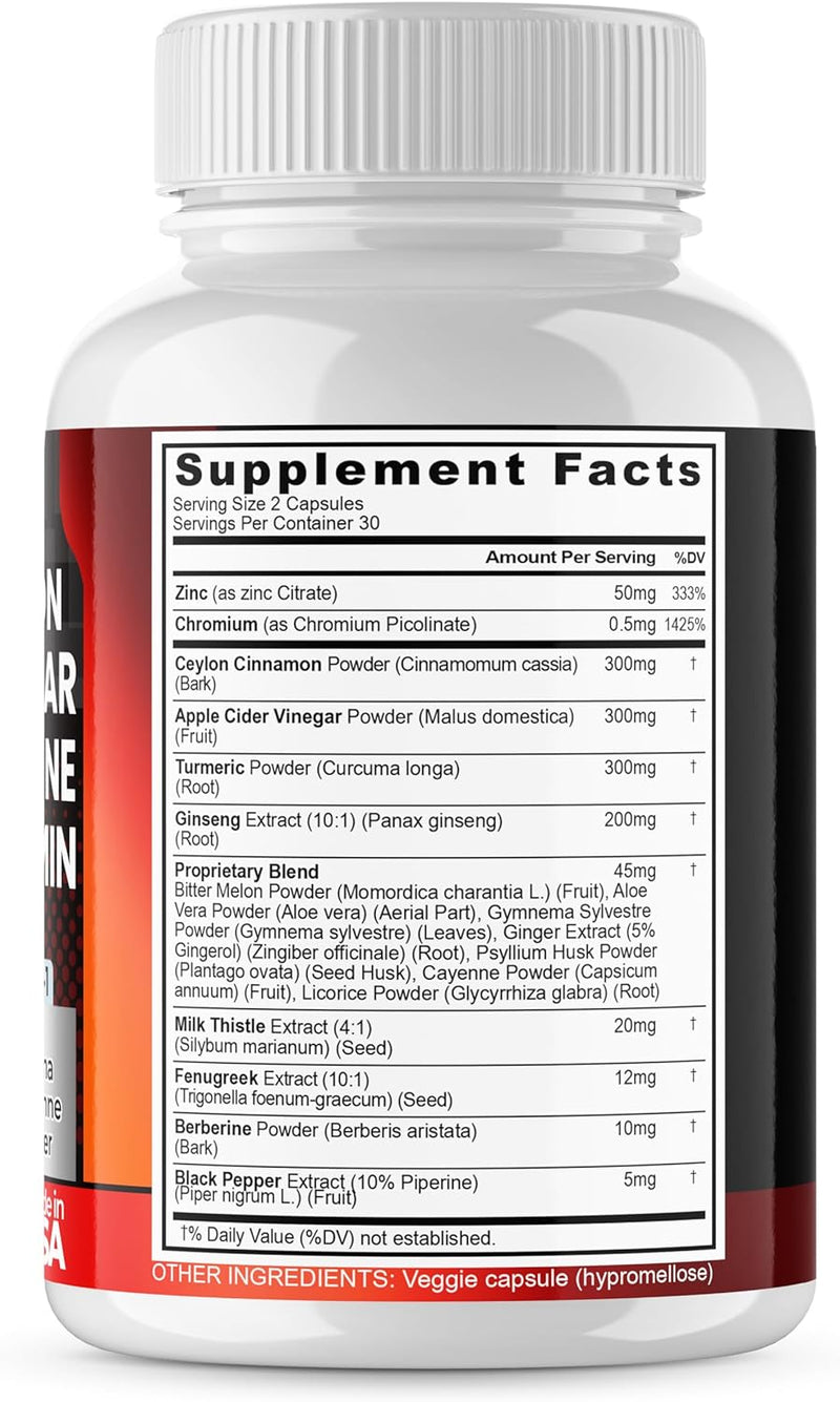 ceylon-cinnamon-apple-cider-vinegar-turmeric---gluco-health-support---panax-ginseng-berberine-bitter-melon-milk-thistle-fenugreek---non-gmo-made-in-usa-60ct-5