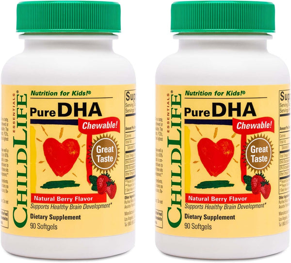 childlife-essentials-pure-dha-for-kids---dha-supplements-dha-epa-omega-3-supplement-children-dha-chewables-baby-dha-fish-oil-for-toddlers-gluten-free---natural-berry-90-softgels-pack-of-2-1