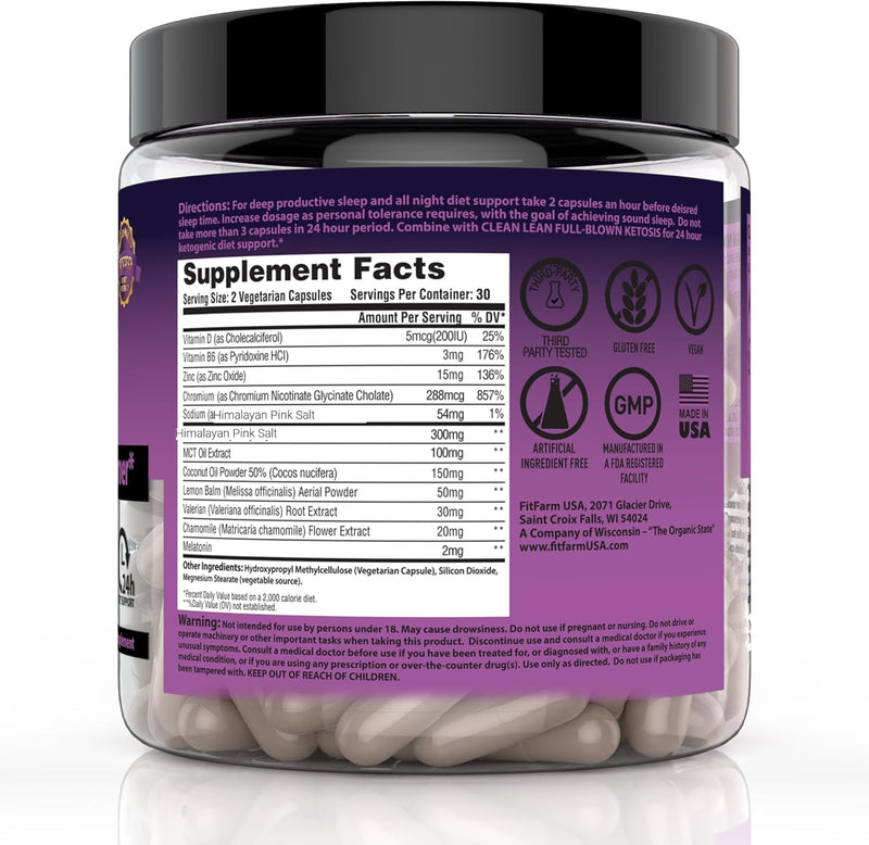 cleanlean-night-keto-first-ever-overnight-ketogenic-fat-burner-sleep-aid-bhb-ketones-mct-oil-extract-vitamins-minerals-24-hr-diet-sleep-great-lose-weight-all-natural-gf-60-caps-4