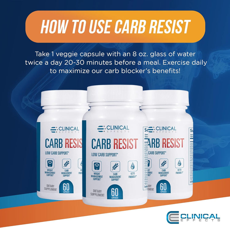 clinical-effects-carb-resist---carb-blocker-with-vitamin-c---60-capsules---ideal-for-keto-or-low-carb-lifestyle---supports-heart-health-and-weight-management---plant-based-7