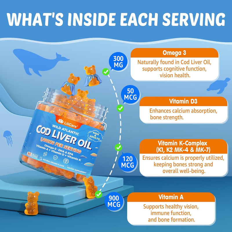 cod-liver-oil-gummies-1000mg-for-kids-adults---womega-3-epa-dha-vitamins-a-d3-k2---cod-liver-oil-omega-3-gummies-for-immune-brain-cognitive-made-in-usa-sugarfree-orange-flavor-120cts-3