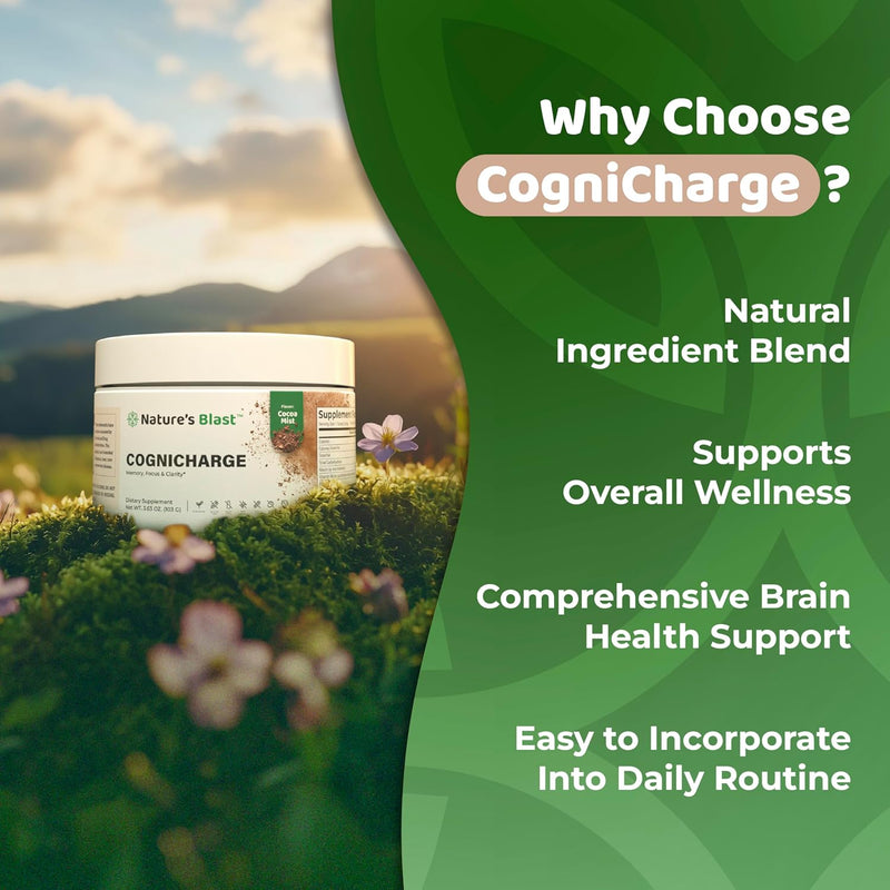 cognicharge-brain-supplements-for-memory-focus-clarity---with-bacopa-monnieri-extract-guarana-powder-niacin-l-tyrosine-alpha-gpc-gaba---363-oz---30-servings---cocoa-mist-flavor-3