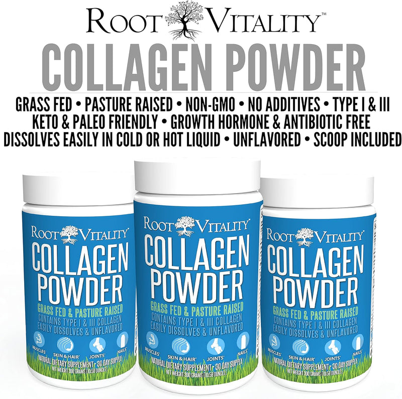 collagen-peptides-powder---grass-fed-pasture-raised-hydrolyzed-protein-supplement-for-skin-hair-nails---non-gmo-zero-sugar-daily-supplement-for-men-women-30-servings-2