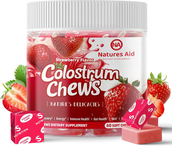 colostrum-chews-supplement-with-probiotics-for-gut-health-bloating-immune-support-skin-hair-growth-and-beauty---strawberry-flavor-60-servings-1