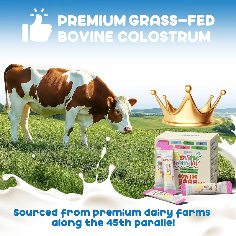 colostrum-powder---grass-fed-bovine-colostrum-supplement-with-60-igg-biotin-hyaluronic-acid-zinc-supports-immune-system-gut-health-beauty-40-servings-packets-unflavored-7