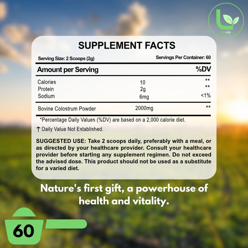 colostrum-powder-for-humans---premium-organic-colostrum-powder-with-high-igg-for-gut-health-immune-support-hair-skin-supplement-for-immunity-organic-grass-fed-bovine-colostrum-powder-60-servings-5