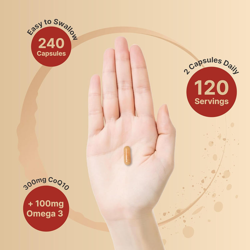coq10-ubiquinone-300mg-with-omega-3-240-capsules---120-day-supply-stable-high-absorption-form-antioxidant-support-for-heart-energy-health-extra-strength-coenzyme-q10-supplement-2