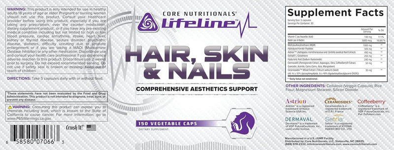 core-nutritionals-lifeline-hair-skin-and-nails-comprehensive-aesthetics-support-150-capsules-2