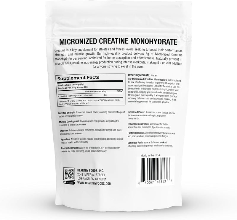 creatine-monohydrate-micronized-powder-500g---100-servings-5000mg-per-serving-5g---1764-oz-for-men-women-muscle-growth-recovery---unflavored-2