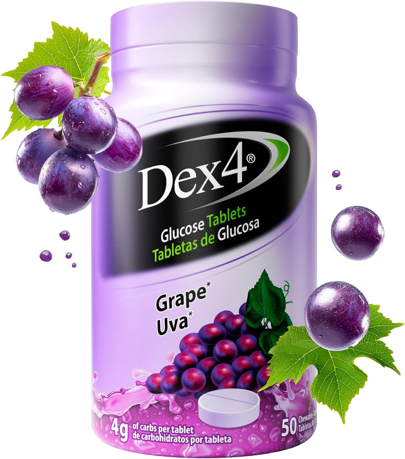 dex4-glucose-tablets-fast-acting-glucose-4g-pre-measured-glucose-per-tablet-fat-free-gluten-free-grape-50-count-bottle-2