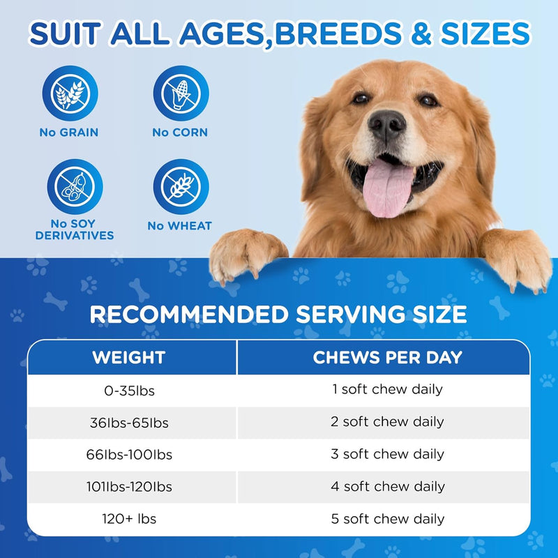 dog-hip-and-joint-supplement100-countchicken-flavorpain-and-inflammation-relief-chews-with-glucosamine-msm-vitamin-c-omega-3treats-hip-dysplasia-arthritisfor-hip-joint-health-pain-relief-6