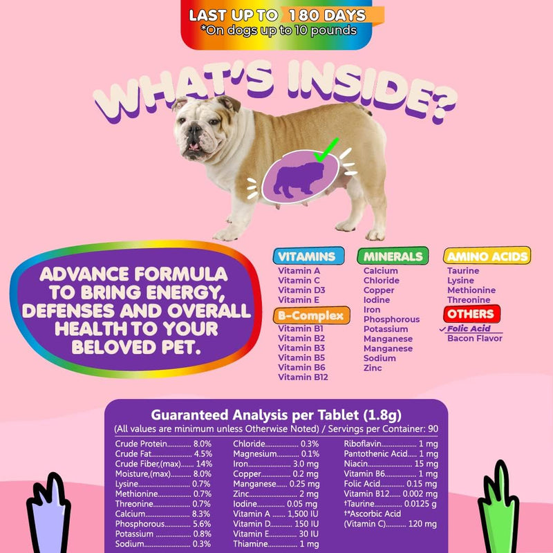 dog-prenatal-vitamins-multivitamin-folic-acid-calcium-iron-minerals-and-amino-acids-ideal-for-pregnant-breastfeeding-and-newborn-pets-senior-dog-supplement-complete-puppy-multi-vitamin-5