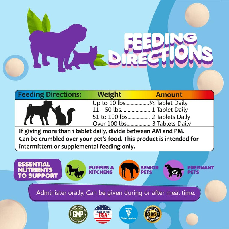 dog-prenatal-vitamins-multivitamin-folic-acid-calcium-iron-minerals-and-amino-acids-ideal-for-pregnant-breastfeeding-and-newborn-pets-senior-dog-supplement-complete-puppy-multi-vitamin-7