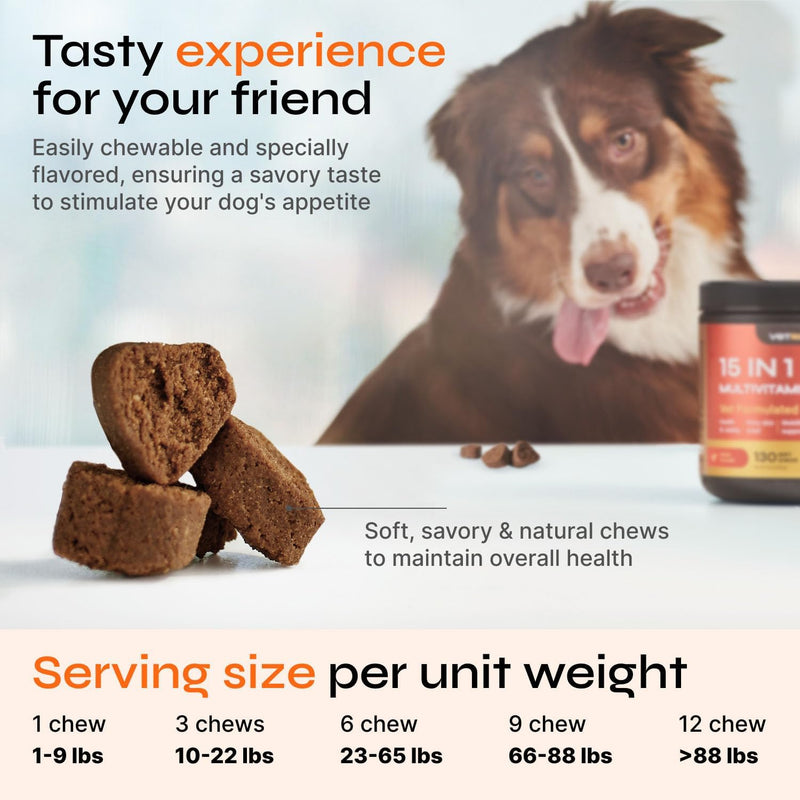 dog-vitamins-15-in-1---dog-multivitamin-chews---joint-supplement-for-dogs---dog-vitamins-supplements-for-hip-joint-immune-system-coat-mobility---itchy-skin-relief---glucosamine-chondroitin-3