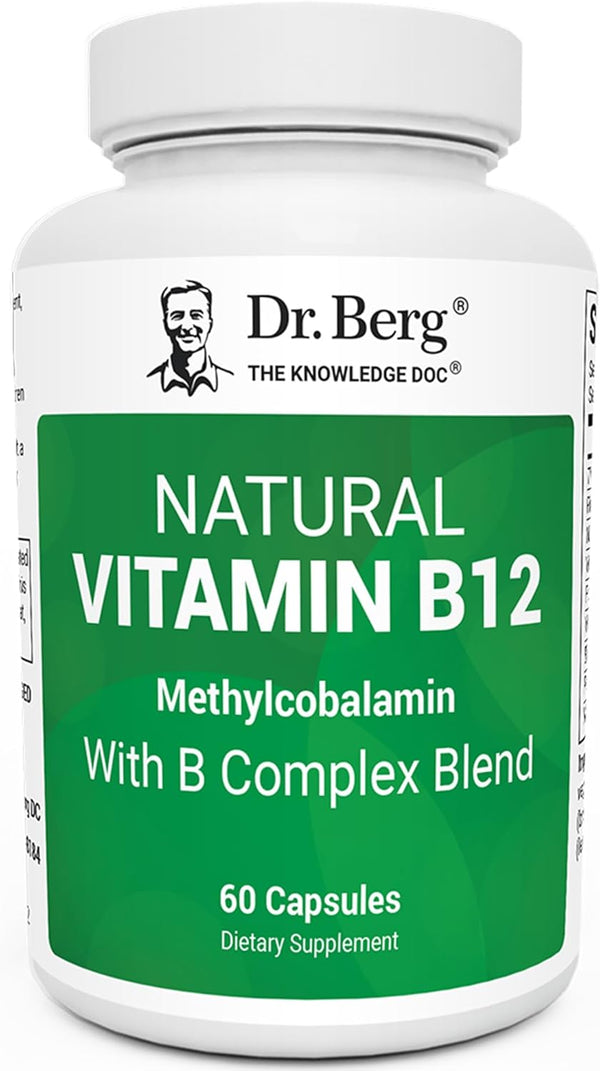 dr-berg-natural-vitamin-b12-1000-mcg-with-b-complex-blend---methylcobalamin-b12-for-energy-nerve-health-and-cognitive-function---methylated-b12-with-folate---60-capsules-2-month-supply-1