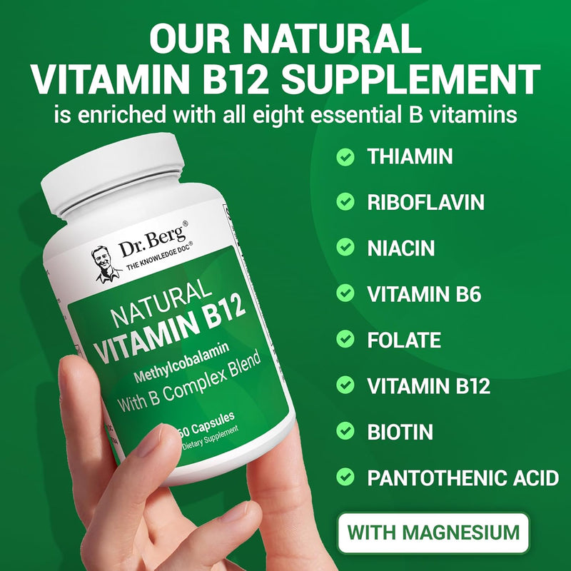 dr-berg-natural-vitamin-b12-1000-mcg-with-b-complex-blend---methylcobalamin-b12-for-energy-nerve-health-and-cognitive-function---methylated-b12-with-folate---60-capsules-2-month-supply-5