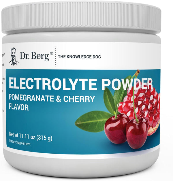 dr-berg-zero-sugar-hydration-keto-electrolyte-powder---enhanced-w-1000-mg-of-potassium-real-pink-himalayan-salt-not-table-salt---pomegranate-and-cherry-hydration-drink-supplement---50-servings-1