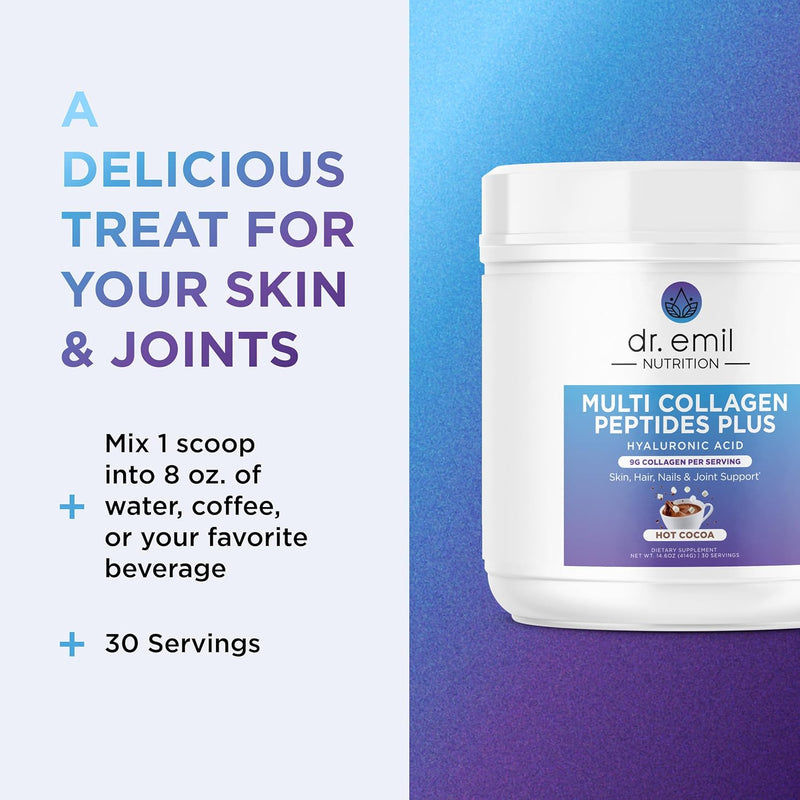dr-emil-nutrition-collagen-peptides-powder---hot-cocoa-flavored-collagen-powder-for-women---collagen-supplements-for-hair-skin-nails-with-hyaluronic-acid---9g-protein-per-serving-5