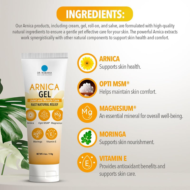 dr-robaina-arnica-gel-4-oz-concentrated-arnica-montana-with-msm-magnesium-vitamin-e-unscented-cooling-gel-for-thin-skin-bruised-areas-fast-absorbing-non-greasy-made-in-usa-3