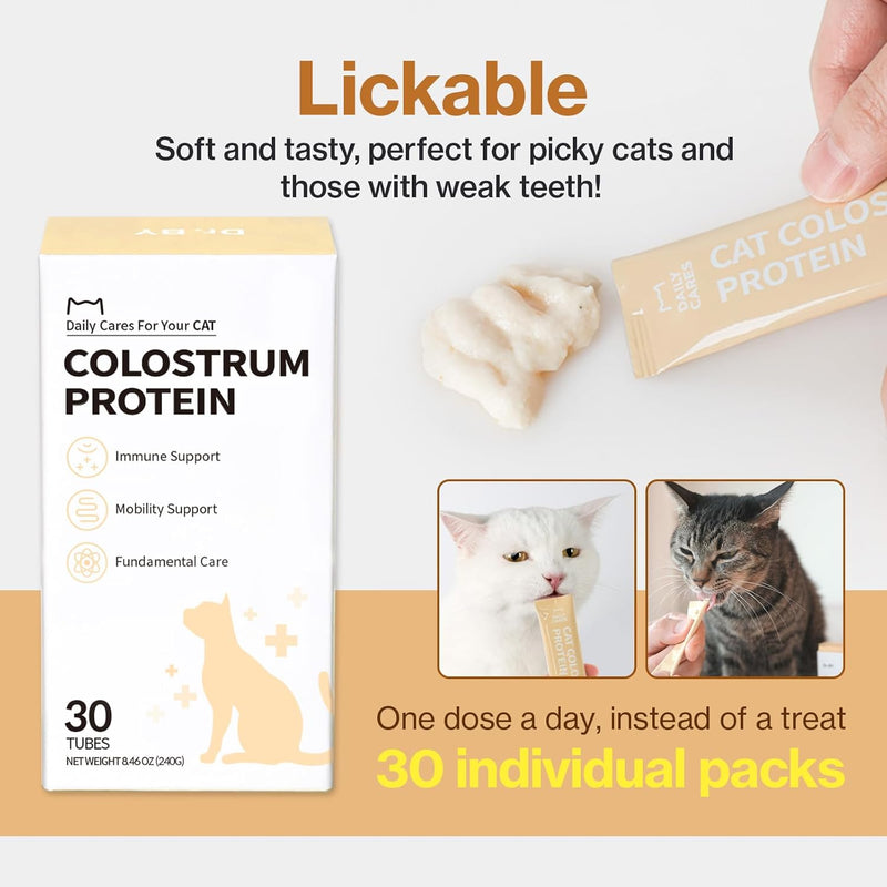 drby-cat-colostrum-protein-cat-supplement-immune-support-muscle-growth-gentle-on-digestion-for-kittens-adultsenior-cats-with-goat-milk-whey-protein-isolate-colostrum-lickable-formula-7