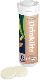 drinklits-ginger-lime-electrolyte-tablets-for-hydration-great-taste---0g-sugar---essential-electrolytes---daily-use-single-tube-10-tabletsservings-1