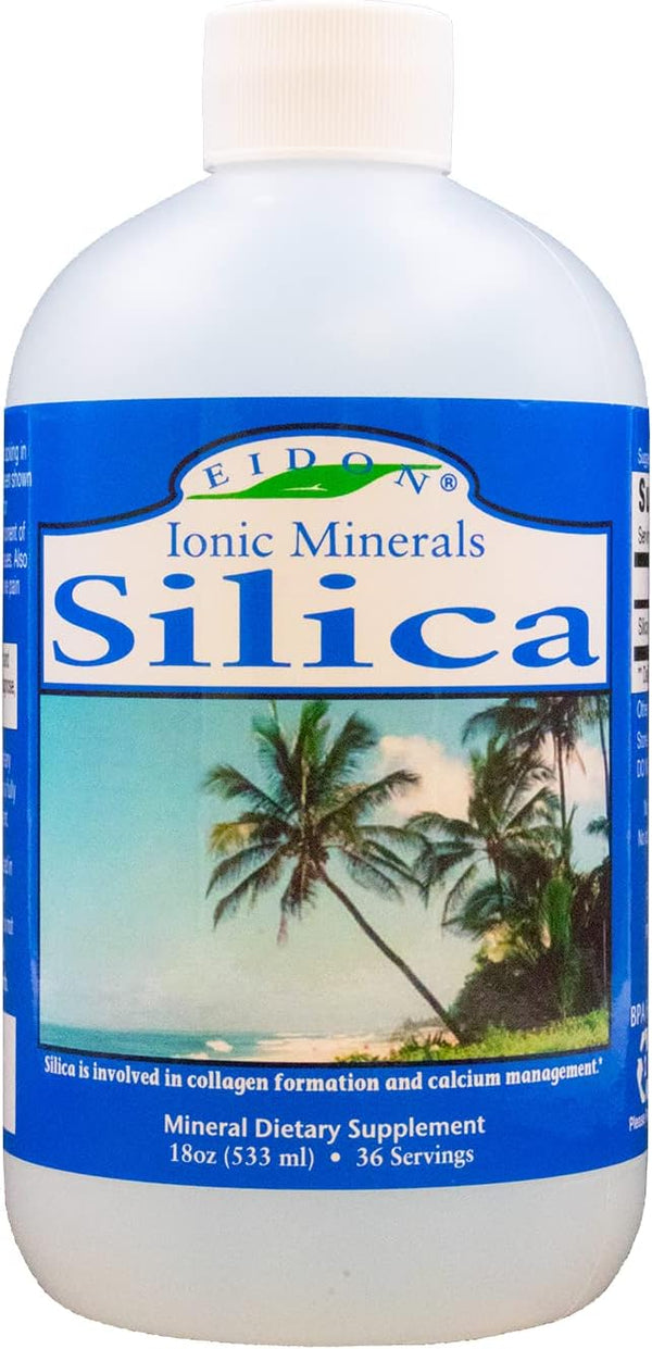 eidon-ionic-minerals-liquid-silica-mineral-concentrate---silica-supplement-for-hair-skin-and-nails-silica-drops-to-support-collagen-production-joint-and-bone-health-helps-manage-calcium---18-oz-1