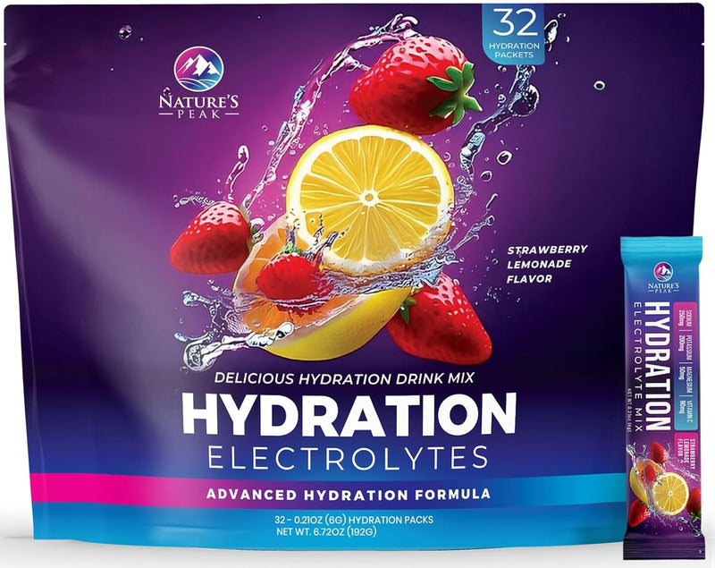 electrolyte-hydration-packets---best-electrolytes-drink-mix---sugar-free-formula-with-sodium-potassium-magnesium-zinc-vitamin-c-for-dehydration-relief-and-rehydration-strawberry-lemon-32-pack-1