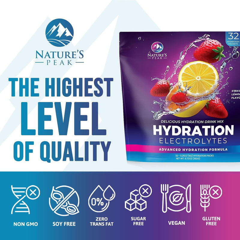 electrolyte-hydration-packets---best-electrolytes-drink-mix---sugar-free-formula-with-sodium-potassium-magnesium-zinc-vitamin-c-for-dehydration-relief-and-rehydration-strawberry-lemon-32-pack-4