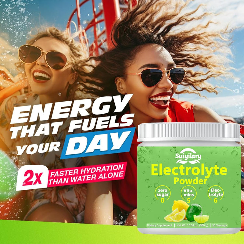 electrolytes-powder-no-sugar-electrolyte-drink-mix-5-vitamins-6-electrolytes-keto-friendly-potassium-salt-sugar-free-hydration-powder-lemon-flavour-300g-2