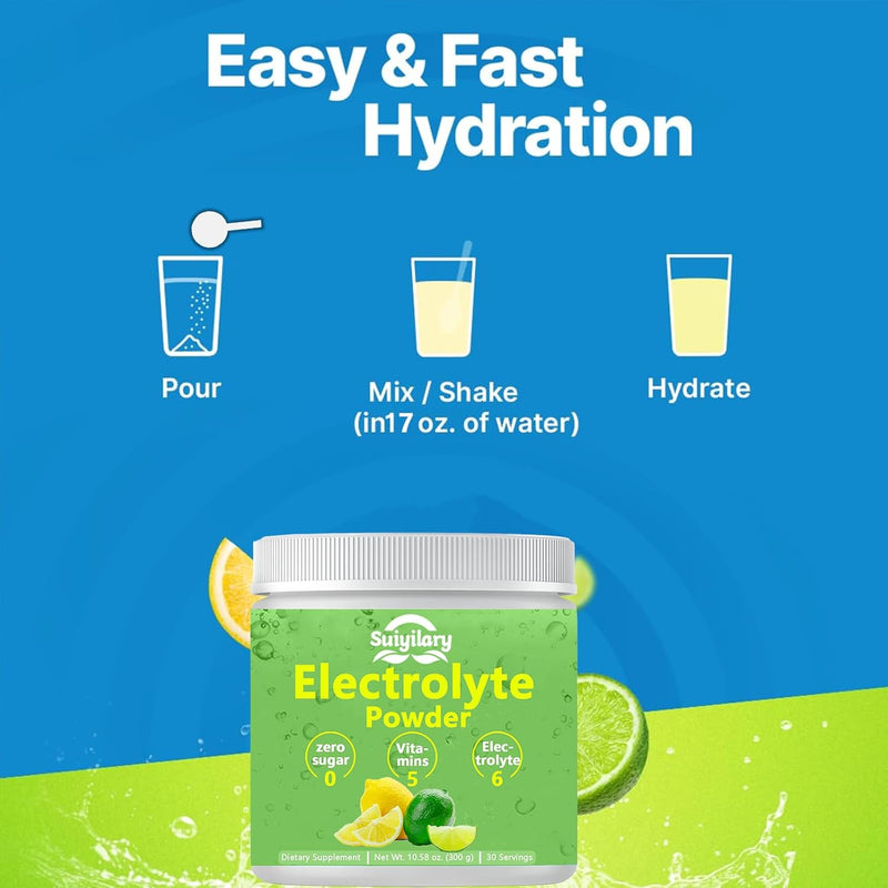 electrolytes-powder-no-sugar-electrolyte-drink-mix-5-vitamins-6-electrolytes-keto-friendly-potassium-salt-sugar-free-hydration-powder-lemon-flavour-300g-6