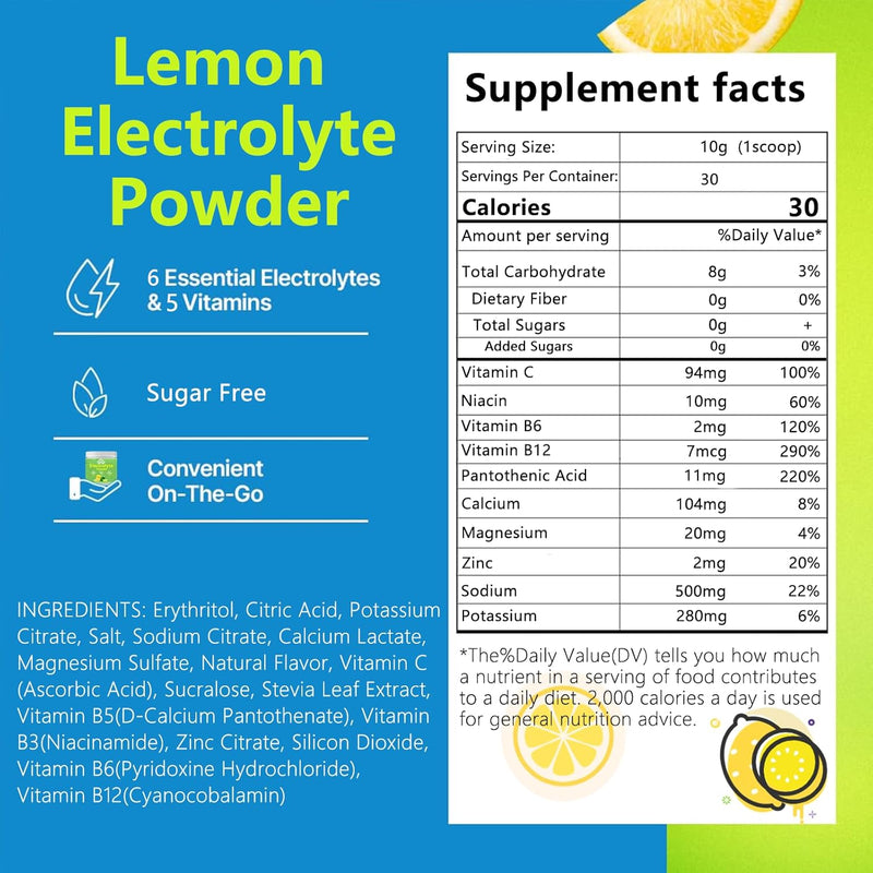 electrolytes-powder-no-sugar-electrolyte-drink-mix-5-vitamins-6-electrolytes-keto-friendly-potassium-salt-sugar-free-hydration-powder-lemon-flavour-300g-7