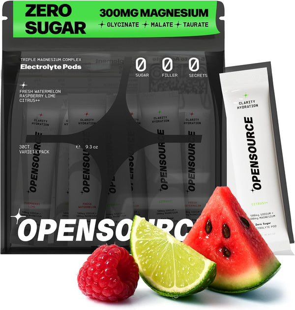 electrolytes-zero-sugar-instant-hydration-packets-carnivore-paleo-keto-triple-magnesium-electrolyte-powder-sticks-all-natural-variety-pack---fresh-watermelon-raspberry-lime-lemon-lime-1