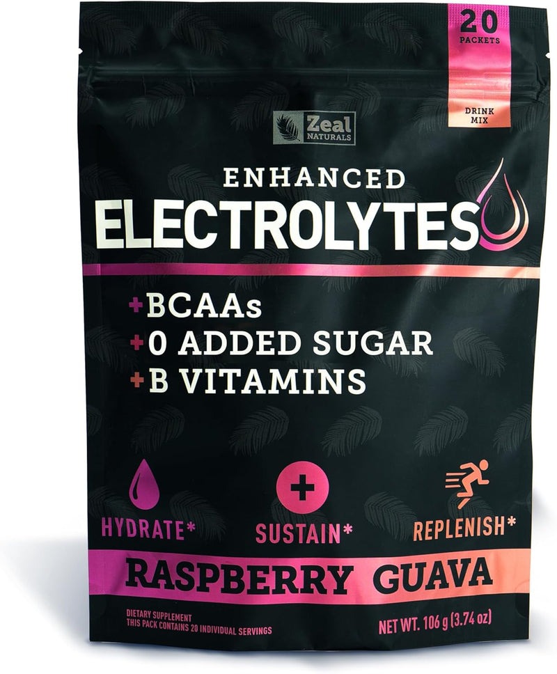 enhanced-electrolyte-powder-raspberry-guava---20-packets-w-0-sugar-bcaas-b-vitamins-electrolyte-supplement-w-potassium-zinc-magnesium-for-hydration---keto-electrolytes-1