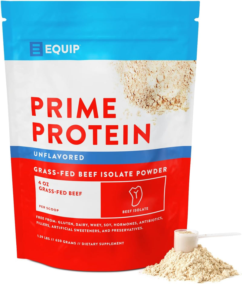 equip-foods-chocolate-prime-protein-powder---unflavored-x2-vanilla-x2---grass-fed-isolate-beef-protein-powder---paleo-and-gluten-free-protein-powder---helps-build-and-repair-tissue-2