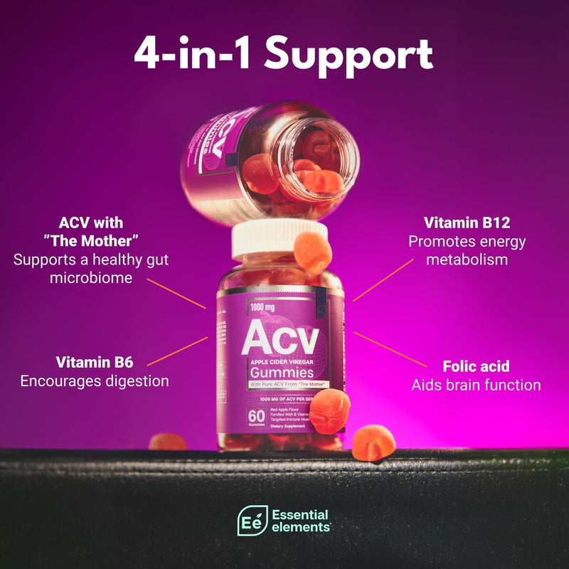 essential-elements-apple-cider-vinegar-gummies-from-the-mother---naturally-sourced-vegan-acv-with-folic-acid-and-vitamin-b6-b12-60-count-2
