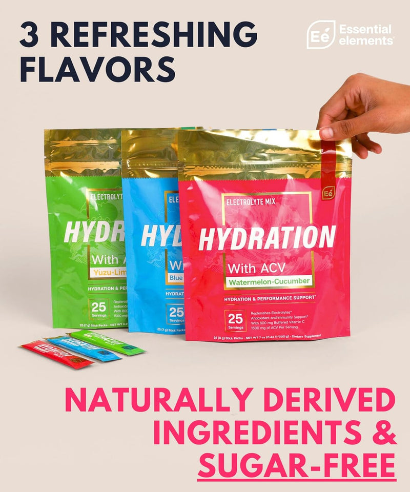 essential-elements-hydration-packets---variety-pack---sugar-free-electrolytes-powder-packets---15-stick-packs-of-electrolytes-powder-no-sugar---hydration-drink---with-acv-vitamin-c-5