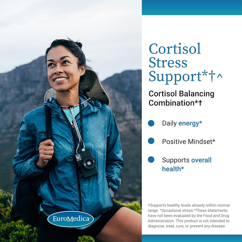 euromedica-cortisol-stress-support---daily-energy-supplement-with-dhea---vegan-capsules-with-vitamin-b2-c---dietary-supplement-for-immune-system-support---60-capsules-3