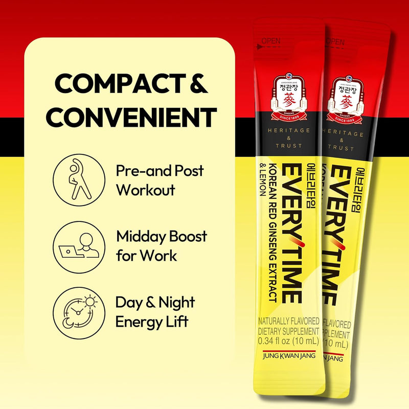 everytime-korean-red-ginseng-extract-1050mg-lemon---vegan-energy-drink-liquid-stick-supplements---builds-stamina-immunity-non-gmo-10-sticks-034-fl-oz-5