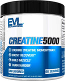 evlution-nutrition-creatine-5000---supports-faster-recovery-lean-muscle-growth-performance---pre-post-workout-powder---5000mg-pure-creatine-monohydrate-per-serving---60-servings---unflavored-1