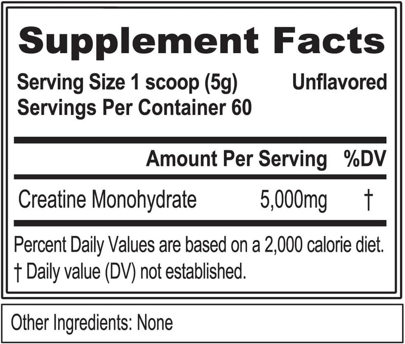 evlution-nutrition-creatine-5000---supports-faster-recovery-lean-muscle-growth-performance---pre-post-workout-powder---5000mg-pure-creatine-monohydrate-per-serving---60-servings---unflavored-2
