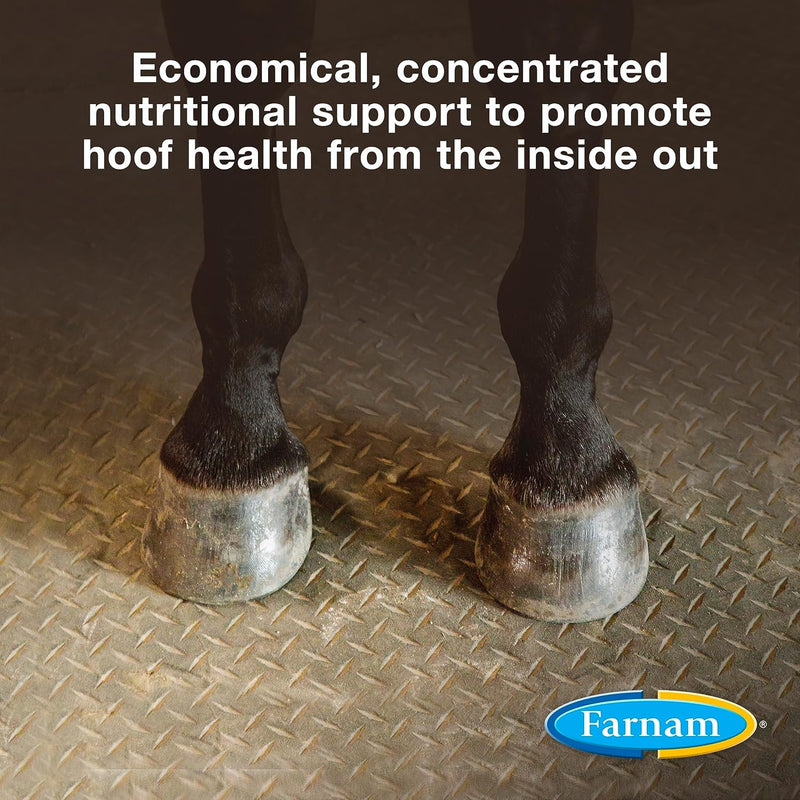 farnam-horseshoers-secret-pelleted-hoof-supplements-concentrate-economic-formula-with-25-mg-of-biotin-per-2-oz-serving-375-lb-30-day-supply-2
